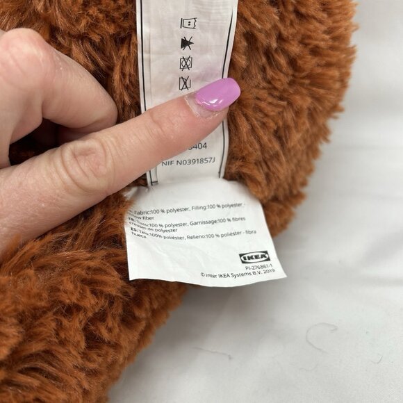 IKEA DJUNGELSKOG Orangutan Soft Toy - Brown, Monkey, Plush, Stuffed Animal, Zoo - Picture 10 of 10